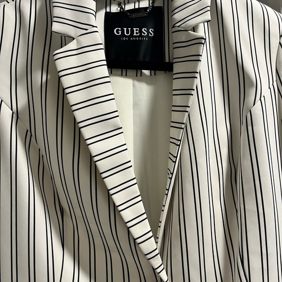 Guess striped size large blazer - Picture 2 of 5